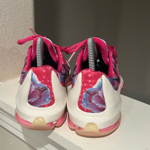 Nike KD 8 Kevin Durant Aunt Pearl Youth 5.5 Womens sz 7 Pink Floral 837786-603 - Picture 7 of 9